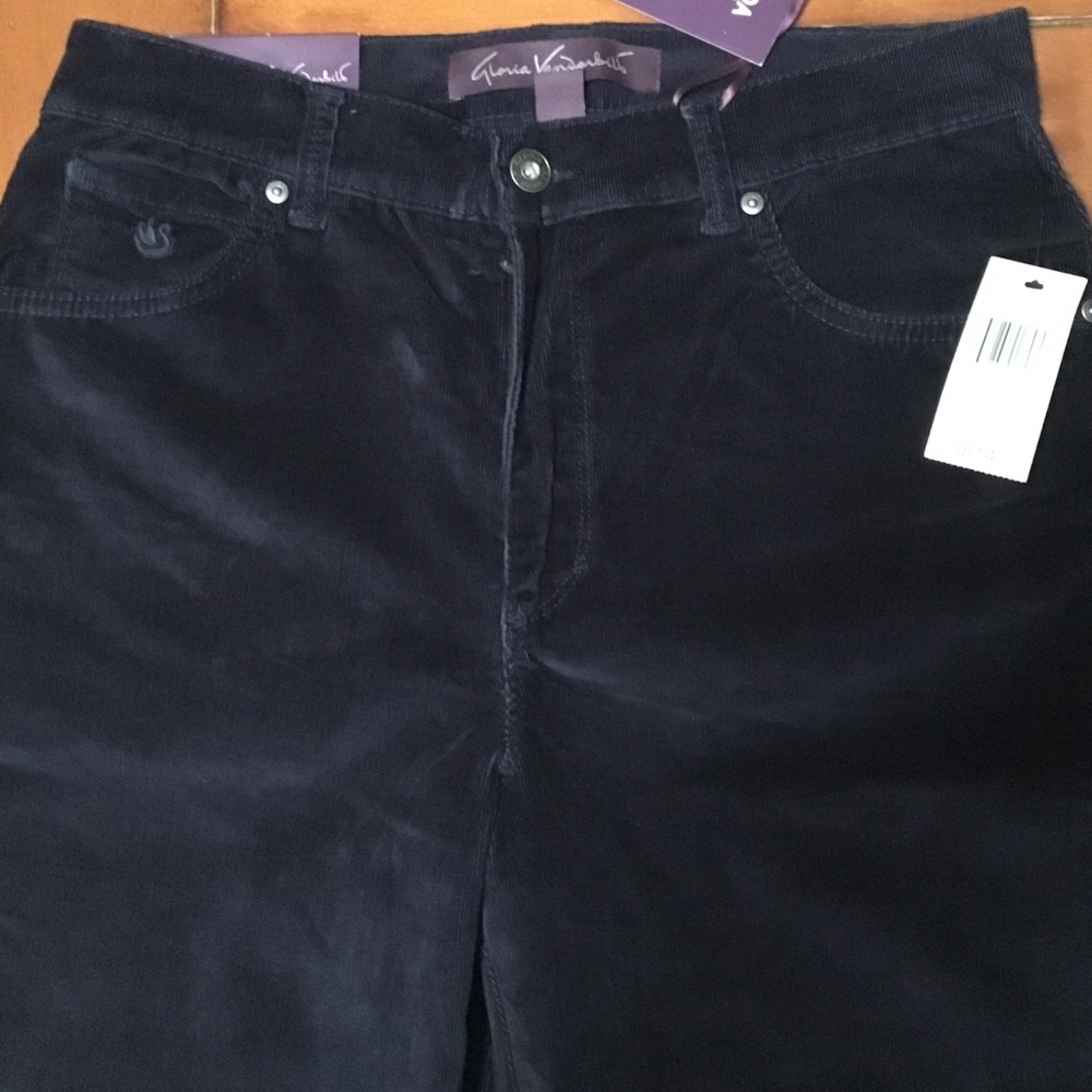 Corduroy straight leg Pants